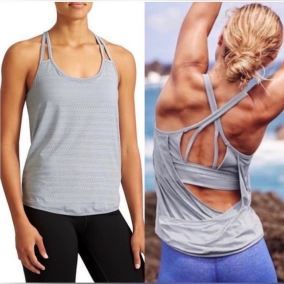 Athleta Womens Activewear tank with built in bra Sz small - Picture 1 of 11